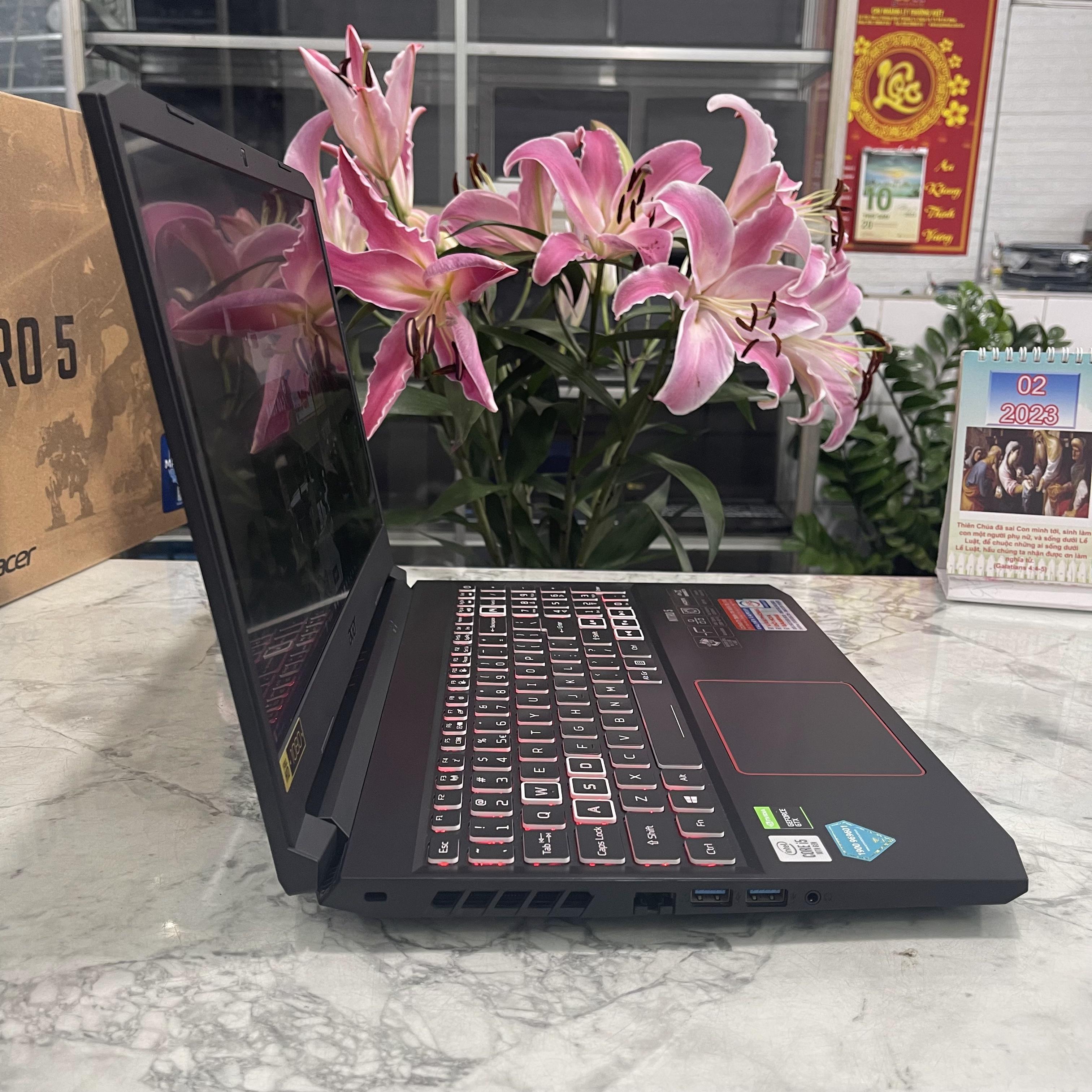 Acer Nitro 5 AN515-55-58A7 Core I5-10300H Ram 16gb Ssd 512gb Nvidia GTX 1650 (4G) Màn Hình 15.6″ FHD IPS 