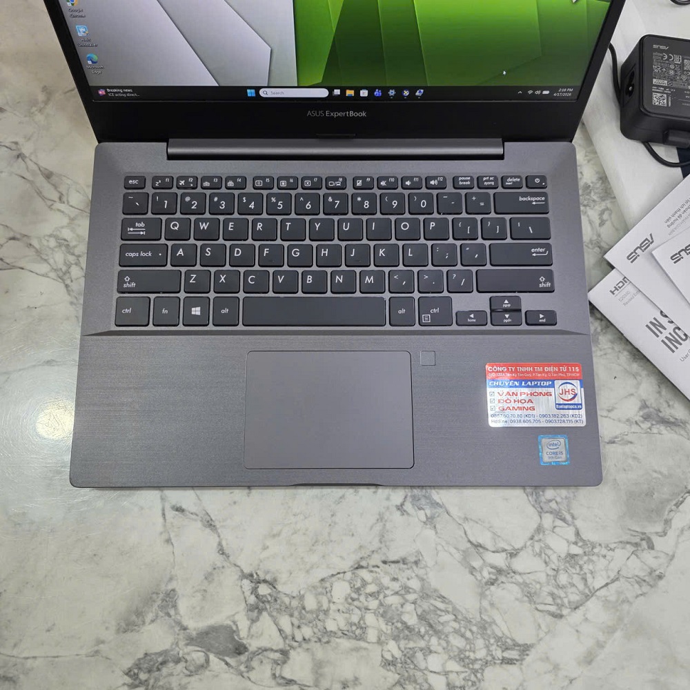 Asus ExpertBook P5440FA-BM0553T GIÁ SINH VIÊN CORE I5-8265U SSD 128GB VÀ 250GB HDD RAM 8GB MÀN 14.0'' INCH Full VIỀN