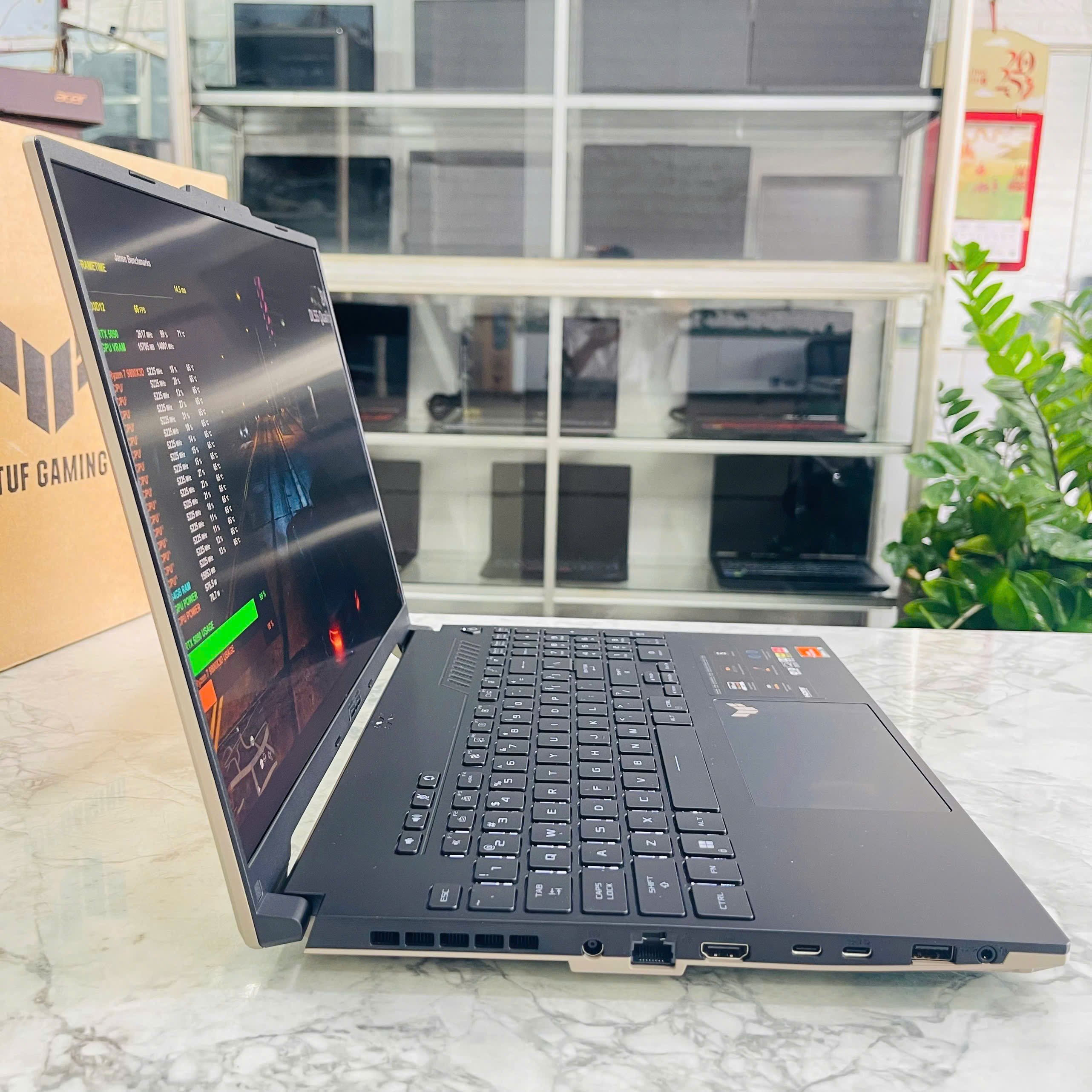 ASUS TUF A16 ADVANTAGE EDITION FA617XT (MÁY NEW OPEN BOX)  RYZEN 9 7940HS RAM 16GB SSD 1T VGA  RADEON™ RX 7700S 8G MÀN HÌNH : 16 INCH QHD 240Hz, 100% sRGB