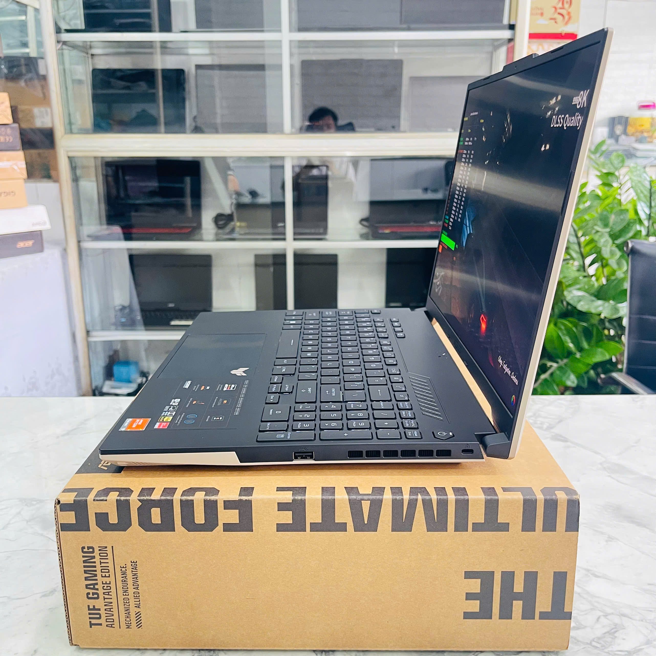 ASUS TUF A16 ADVANTAGE EDITION FA617XT (MÁY NEW OPEN BOX)  RYZEN 9 7940HS RAM 16GB SSD 1T VGA  RADEON™ RX 7700S 8G MÀN HÌNH : 16 INCH QHD 240Hz, 100% sRGB