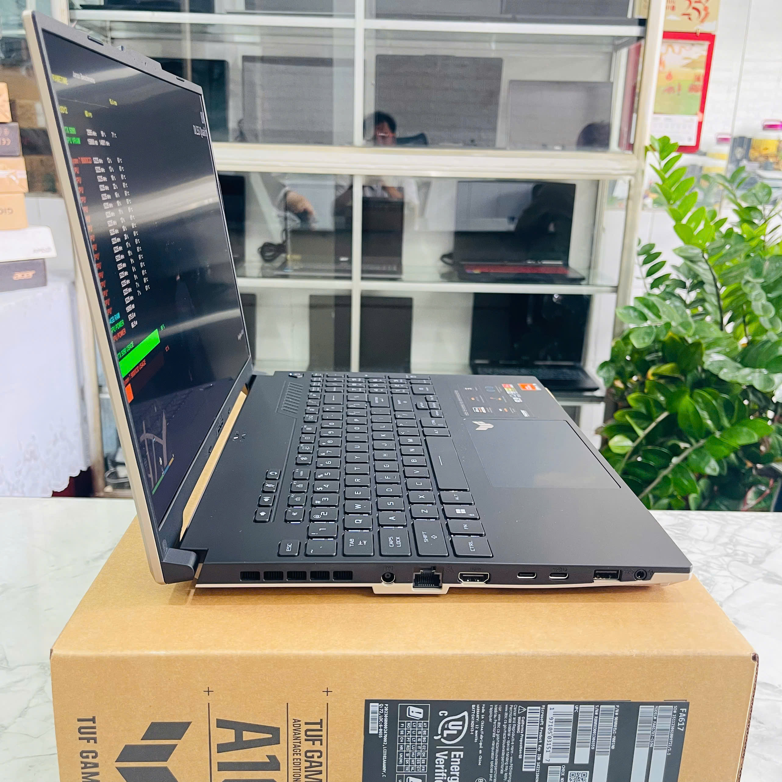 ASUS TUF A16 ADVANTAGE EDITION FA617XT (MÁY NEW OPEN BOX)  RYZEN 9 7940HS RAM 16GB SSD 1T VGA  RADEON™ RX 7700S 8G MÀN HÌNH : 16 INCH QHD 240Hz, 100% sRGB