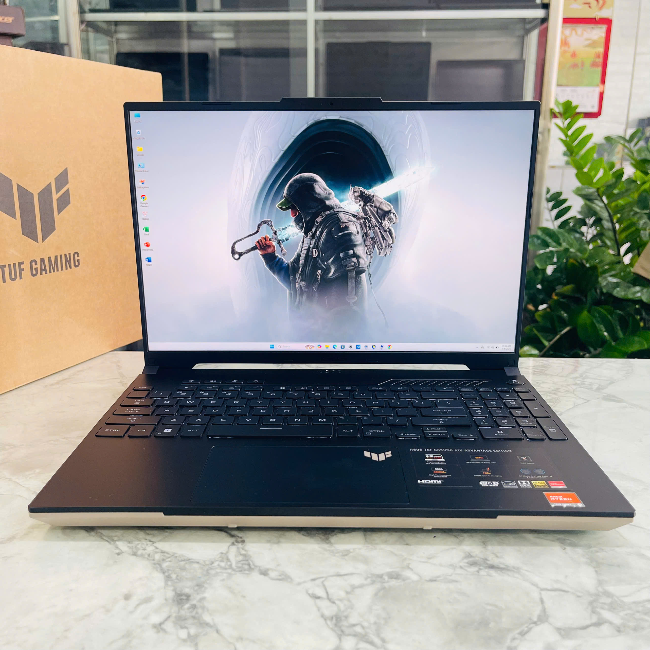 ASUS TUF A16 ADVANTAGE EDITION FA617XT (MÁY NEW OPEN BOX)  RYZEN 9 7940HS RAM 16GB SSD 1T VGA  RADEON™ RX 7700S 8G MÀN HÌNH : 16 INCH QHD 240Hz, 100% sRGB