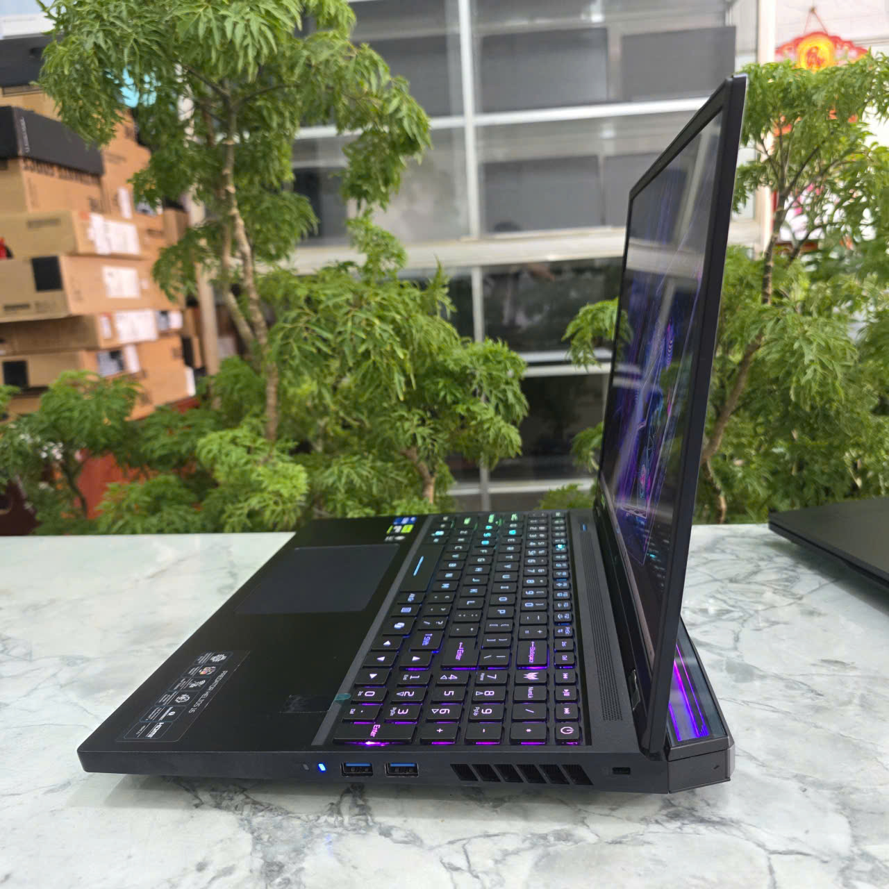 Gaming - Đồ Họa Acer Predator Helios PHN16-72-72N5 CORE I7-14700HX RAM 16GB SSD 1.000GB RTX4070 8GB GDDR6 MÀN HÌNH : 16'' 2.5K 240Hz