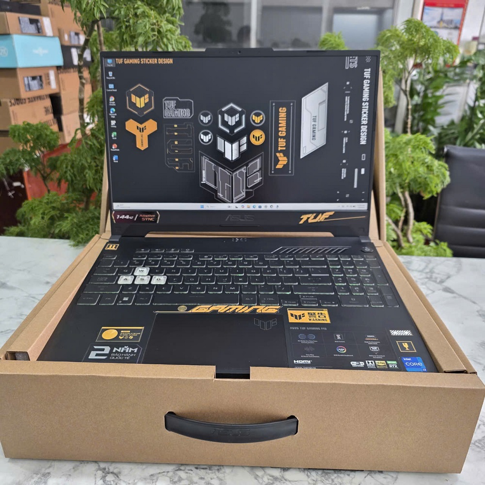Gaming - Đồ Họa ASUS F15 FX507ZC Máy LikeNew CORE™ I7-12700H RAM 16GB SSD 512GB RTX™ 3050 MÀN HÌNH : 15.6 Inch 144Hz