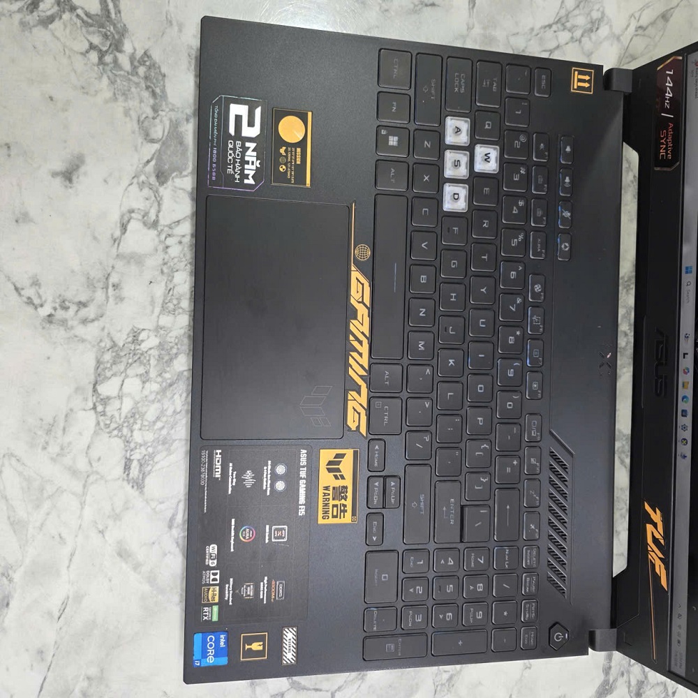 Gaming - Đồ Họa ASUS F15 FX507ZC Máy LikeNew CORE™ I7-12700H RAM 16GB SSD 512GB RTX™ 3050 MÀN HÌNH : 15.6 Inch 144Hz