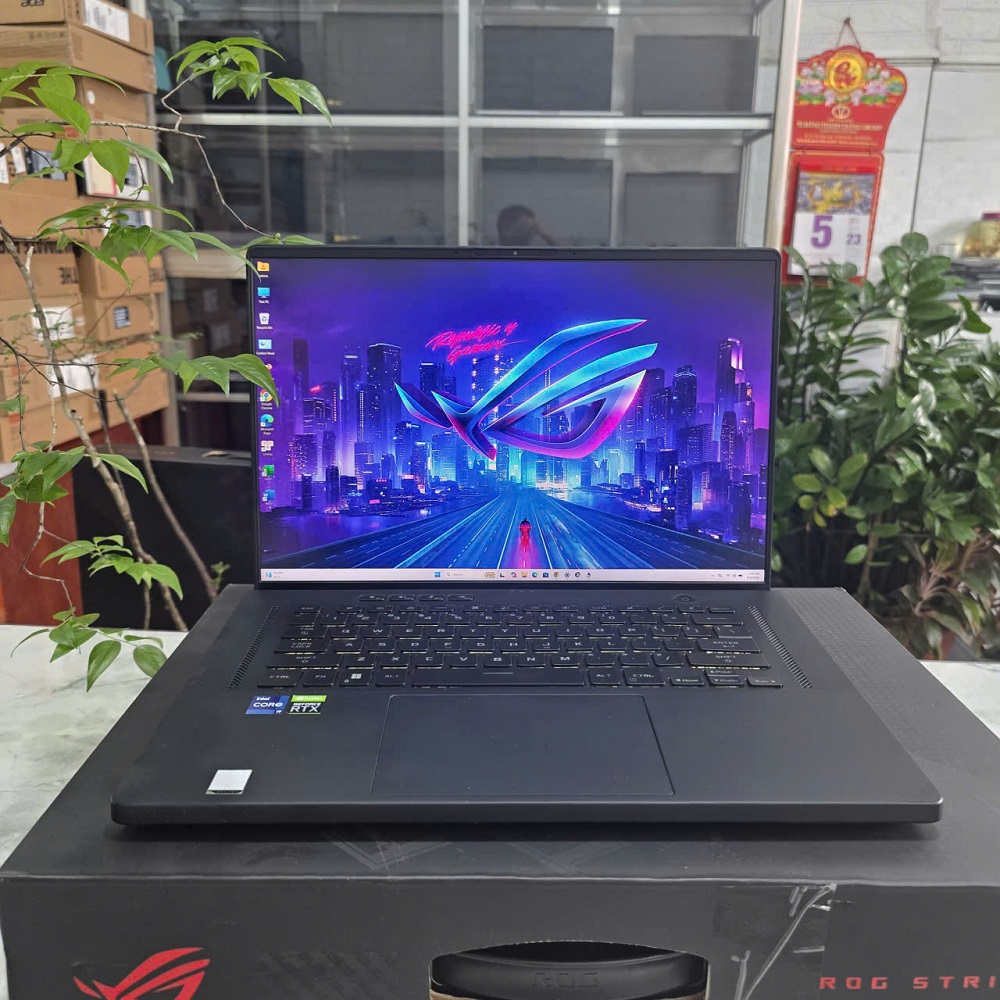 Gaming - Đồ Họa Asus ROG Zephyrus M16 GU603ZW CORE I9-12900H RAM 16GB SSD 512GB RTX 3070 Ti 8GB GDDR6 MÀN HÌNH : 16.0'' Inch WQXGA 165Hz