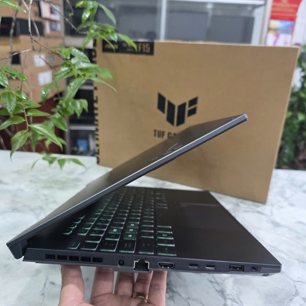 Gaming - Đồ Họa ASUS TUF A15 FA507NV-LP061W RYZEN 7-7735HS RTX 4060 8GB GDDR6 RAM 16GB SSD 512GB MÀN HÌNH :15.6Inch IPS 144Hz 