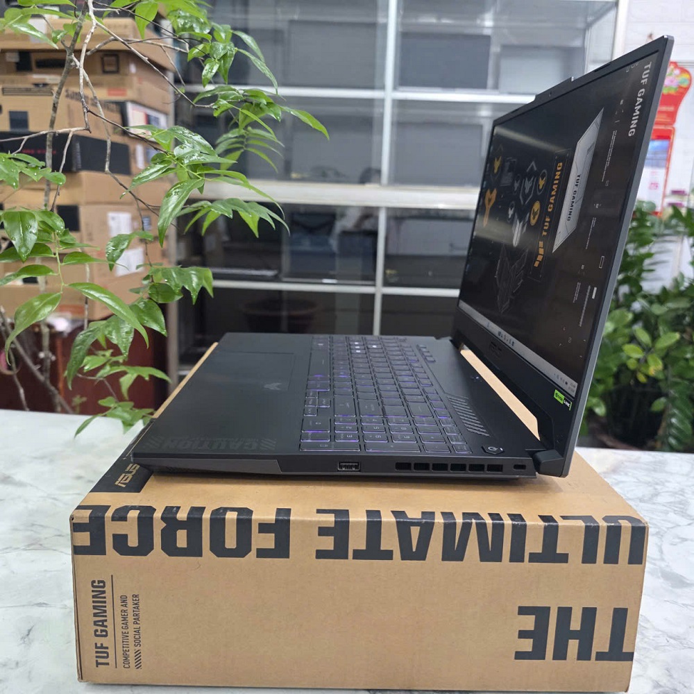 Gaming - Đồ Họa ASUS TUF A15 FA507NV-LP061W RYZEN 7-7735HS RTX 4060 8GB GDDR6 RAM 16GB SSD 512GB MÀN HÌNH :15.6Inch IPS 144Hz 