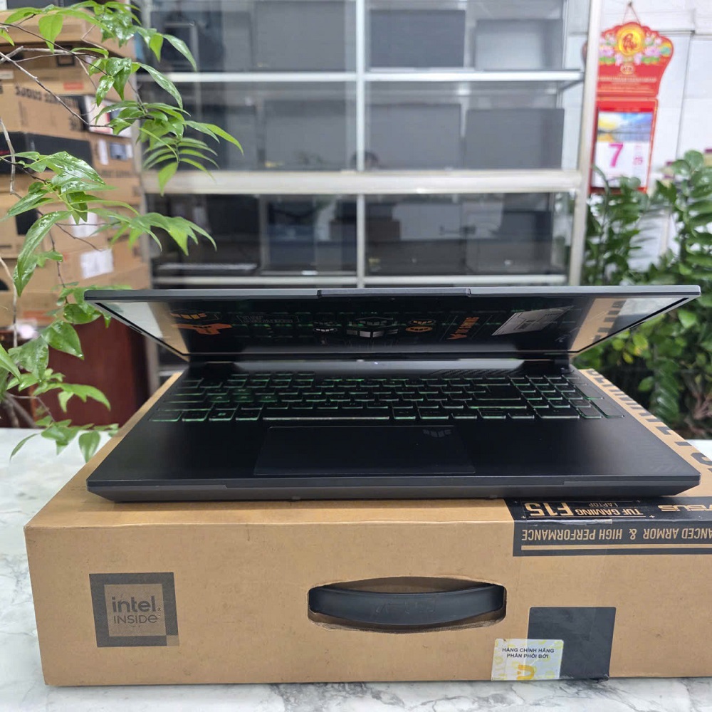 Gaming - Đồ Họa ASUS TUF A15 FA507NV-LP061W RYZEN 7-7735HS RTX 4060 8GB GDDR6 RAM 16GB SSD 512GB MÀN HÌNH :15.6Inch IPS 144Hz 