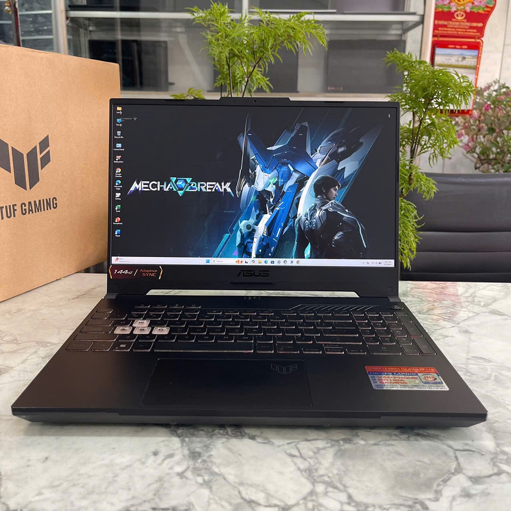 Gaming - Đồ Họa ASUS TUF A15 FA507RE-HN007W Ryzen™ 7-6800H Ram 16GB SSD 512GB RTX 3050Ti 4GB MÀN HÌNH : 15.6″ 144Hz
