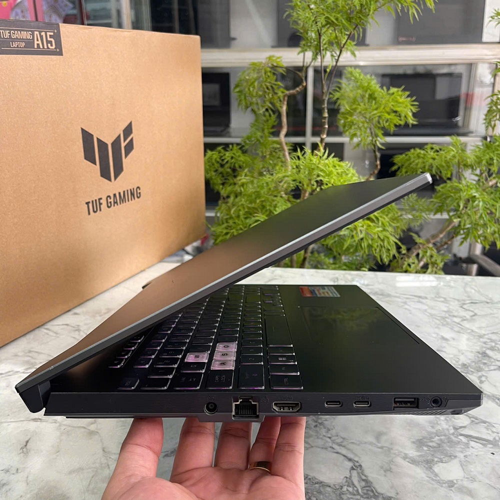 Gaming - Đồ Họa ASUS TUF A15 FA507RE-HN007W Ryzen™ 7-6800H Ram 16GB SSD 512GB RTX 3050Ti 4GB MÀN HÌNH : 15.6″ 144Hz