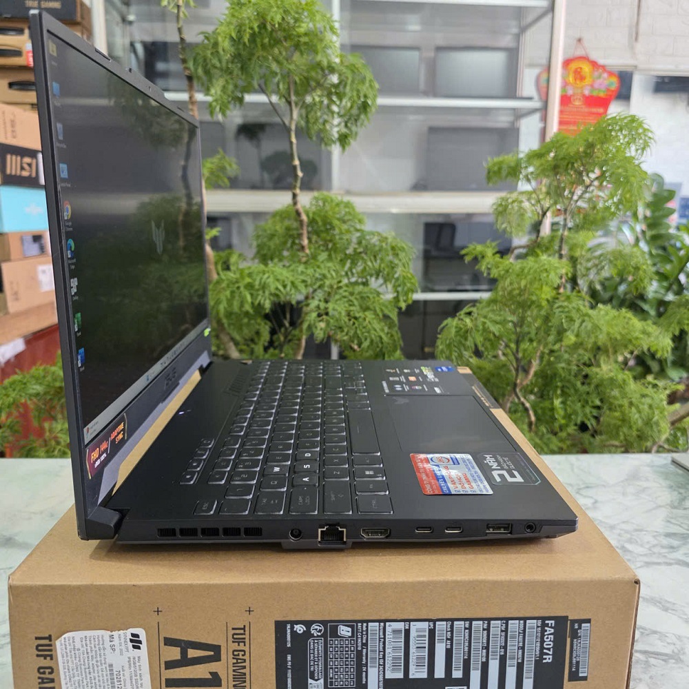 Gaming - Đồ Họa Asus TUF F15 FX507VV CÒN BẢO HÀNH HÃNG CORE I7-13620H RTX™ 4060 8GB GDDR6 RAM 16GB SSD 1.000GB MÀN HÌNH : 15.6 Inch IPS 144Hz