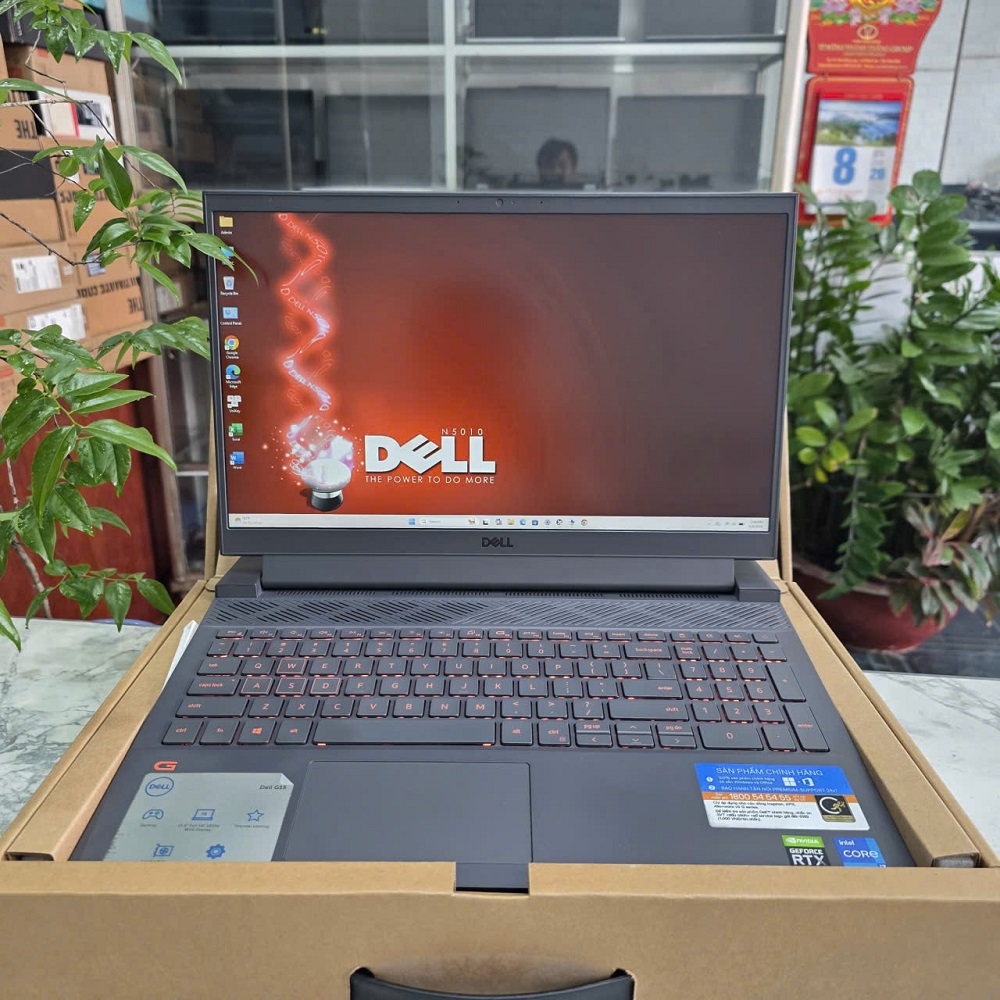 Gaming - Đồ Họa DELL G15 5511 CORE I7-11800H RAM 8GB SSD 512GB RTX 3050 4GB MÀN HÌNH : 15.6 Inch IPS 120Hz