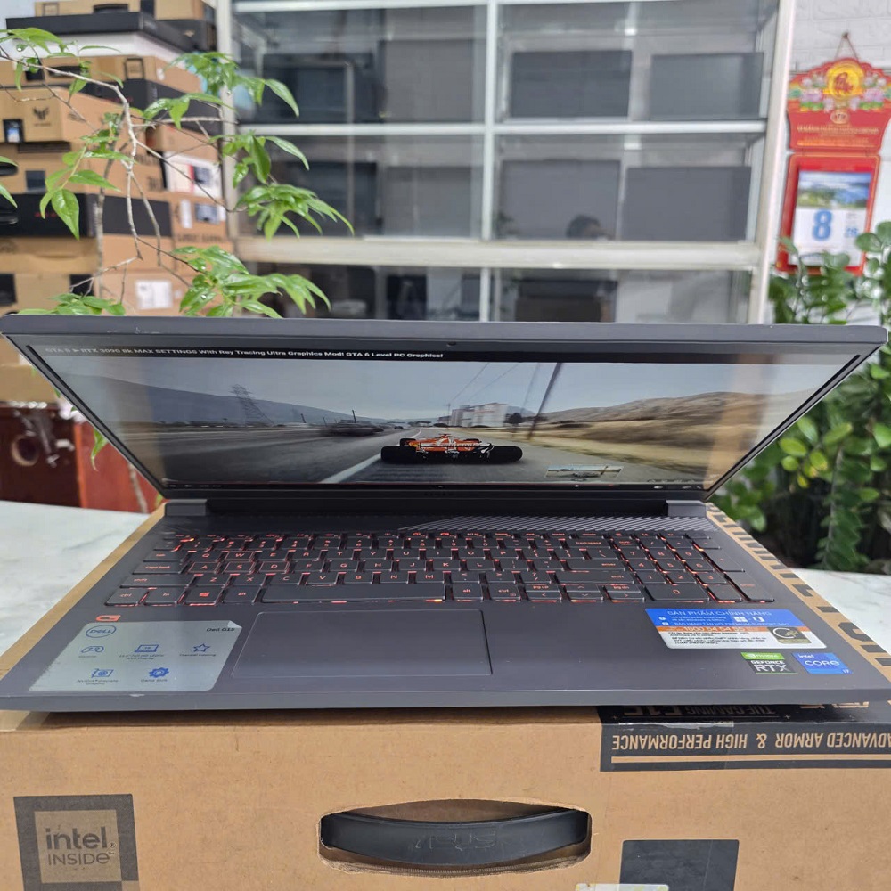 Gaming - Đồ Họa DELL G15 5511 CORE I7-11800H RAM 8GB SSD 512GB RTX 3050 4GB MÀN HÌNH : 15.6 Inch IPS 120Hz