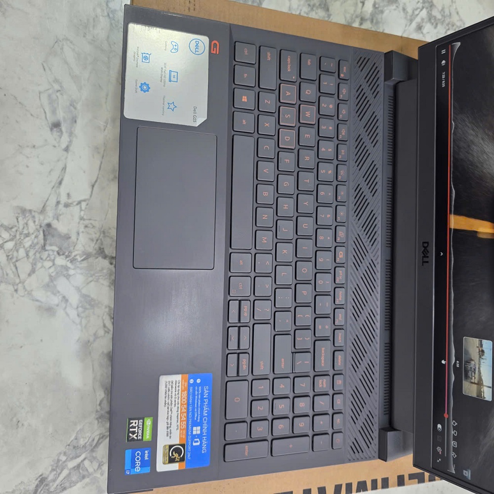 Gaming - Đồ Họa DELL G15 5511 CORE I7-11800H RAM 8GB SSD 512GB RTX 3050 4GB MÀN HÌNH : 15.6 Inch IPS 120Hz