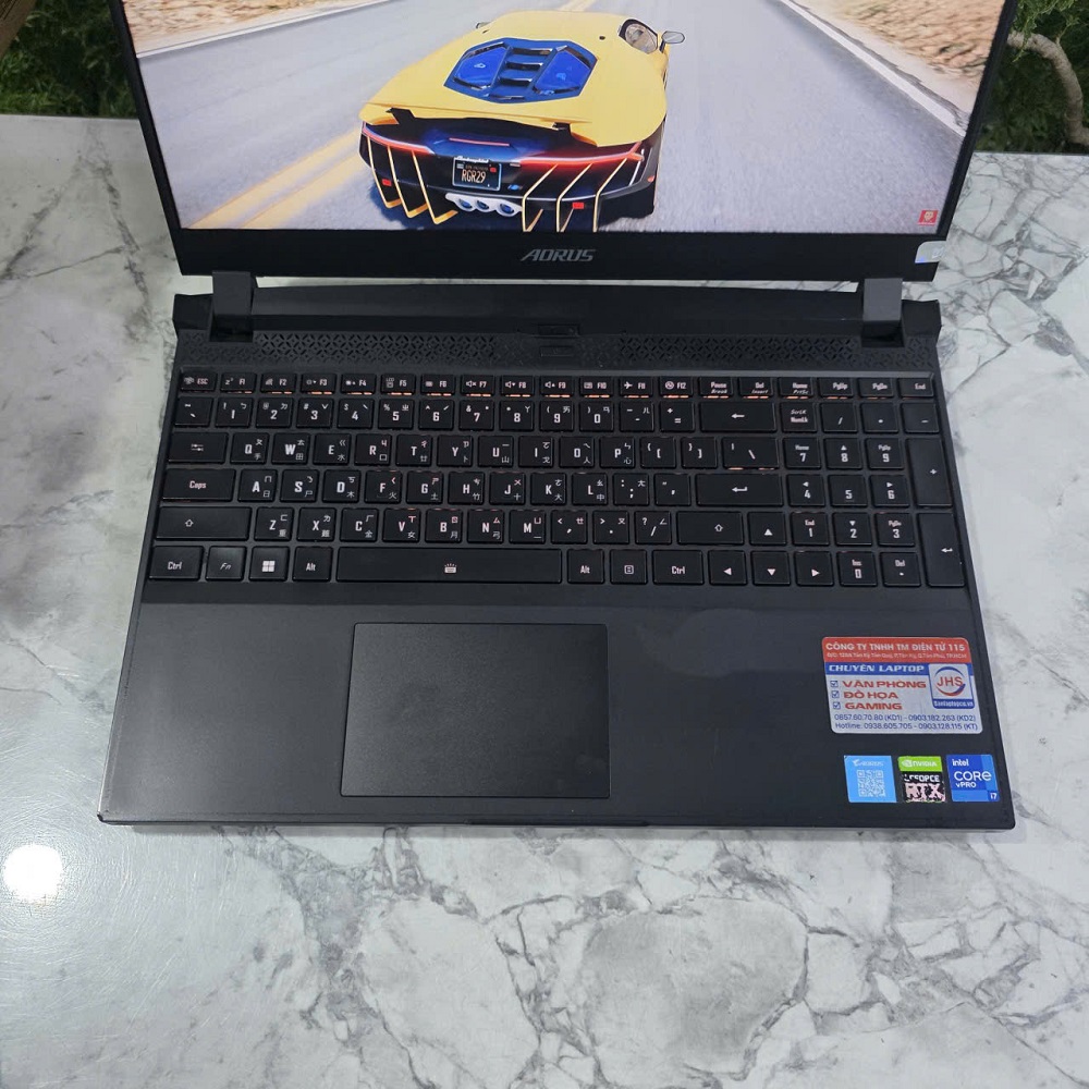 Gaming - Đồ Họa Gigabyte AORUS 5 SE4 CORE I7-12700H RAM 16GB SSD 512GB RTX 3070 8GB MÀN HÌNH : 15.6 Inch FHD IPS 240Hz 