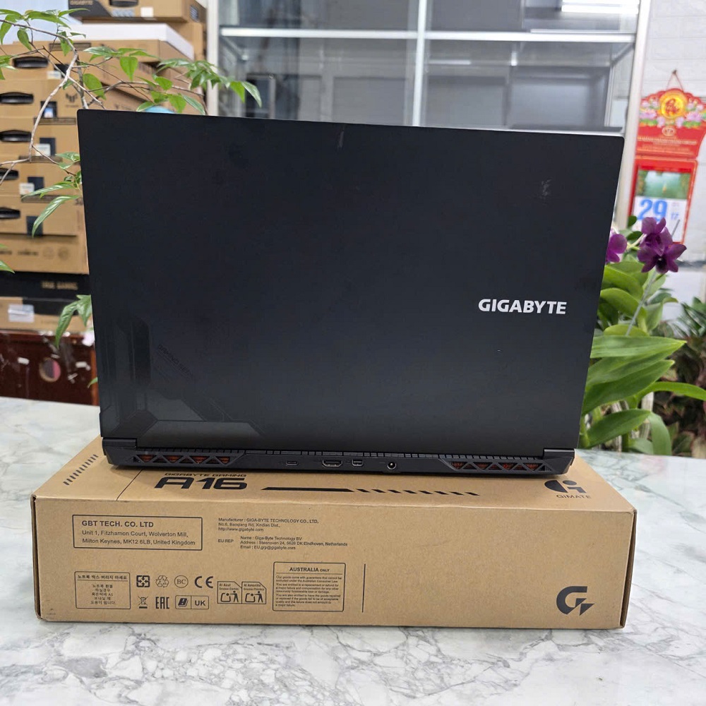 Gaming - Đồ Họa Gigabyte G5 KF5-AX211NGW CORE I7-12650H RAM 16GB SSD 512GB RTX 4060 8GB GDDR6 MÀN HÌNH : 15.6''Inch 144Hz 