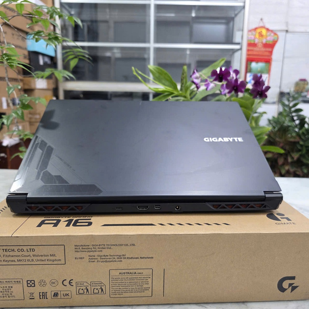 Gaming - Đồ Họa Gigabyte G5 KF5-AX211NGW CORE I7-12650H RAM 16GB SSD 512GB RTX 4060 8GB GDDR6 MÀN HÌNH : 15.6''Inch 144Hz 