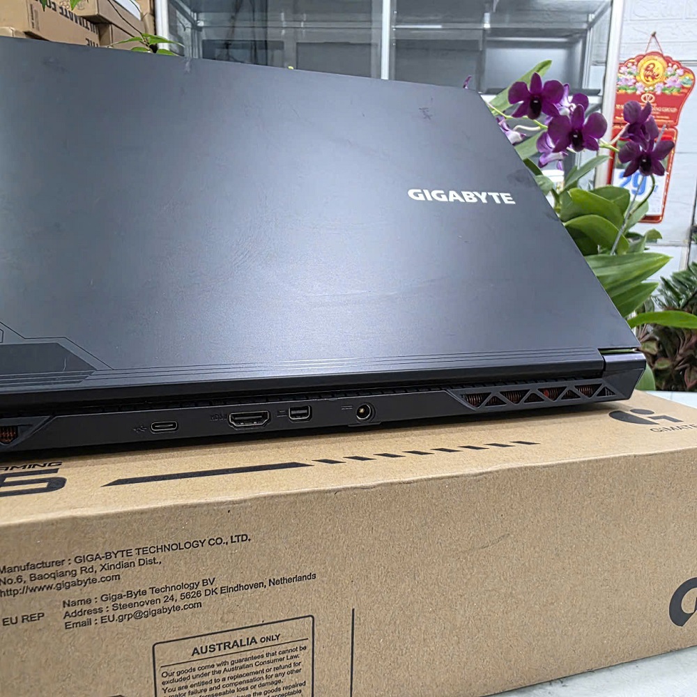 Gaming - Đồ Họa Gigabyte G5 KF5-AX211NGW CORE I7-12650H RAM 16GB SSD 512GB RTX 4060 8GB GDDR6 MÀN HÌNH : 15.6''Inch 144Hz 