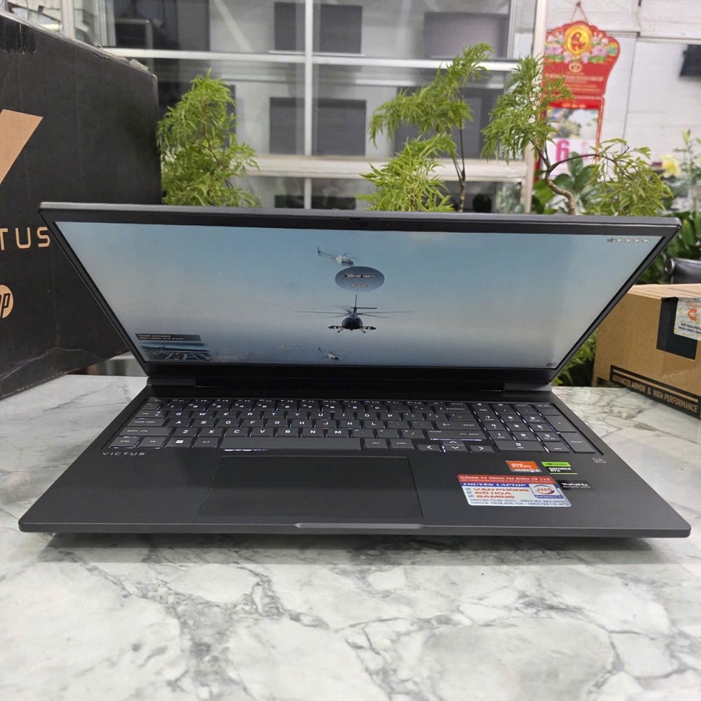 Gaming - Đồ Họa HP VICTUS 16-s0143AX Máy LikeNew Ryzen 7-7640HS RAM 16GB SSD 512GB RTX™ 4050 6GB MÀN HÌNH : 16.1 Inch FHD 144Hz 