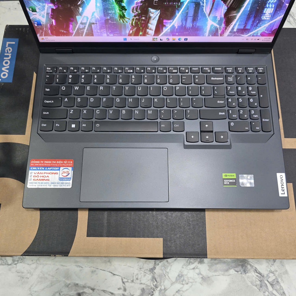 Gaming - Đồ Họa LENOVO LEGION 5 PRO R9000P ARX8 RYZEN 7 7945HX RAM 16GG SSD 1.000GB RTX™ 4060 8GB GDDR6 MÀN HÌNH : 16.0 Inch, 2.5K WQXGA 240Hz.