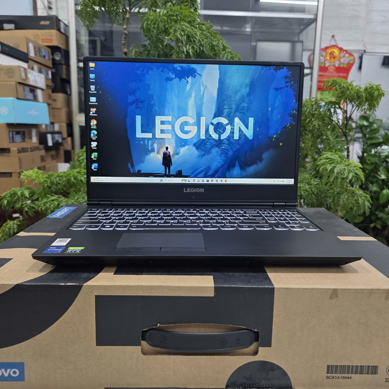 Gaming - Đồ Họa Lenovo Legion 5 Y7000 CORE I7-9750H RAM 32GB SSD 512GB VÀ 320GB HDD RTX 2060 6GB DDR5 MÀN HÌNH : 15.6 Inch FHDIPS 144Hz