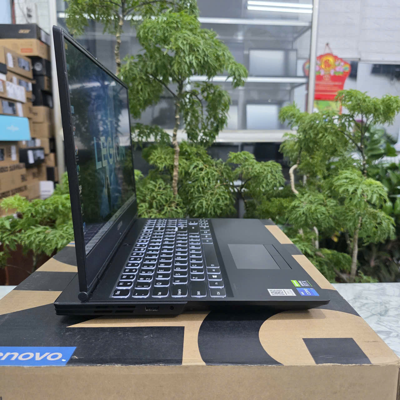 Gaming - Đồ Họa Lenovo Legion 5 Y7000 CORE I7-9750H RAM 32GB SSD 512GB VÀ 320GB HDD RTX 2060 6GB DDR5 MÀN HÌNH : 15.6 Inch FHDIPS 144Hz