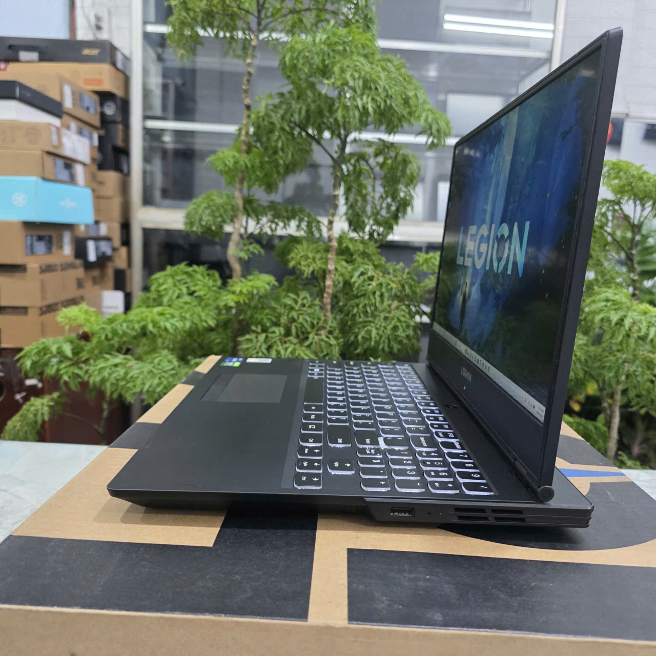 Gaming - Đồ Họa Lenovo Legion 5 Y7000 CORE I7-9750H RAM 32GB SSD 512GB VÀ 320GB HDD RTX 2060 6GB DDR5 MÀN HÌNH : 15.6 Inch FHDIPS 144Hz