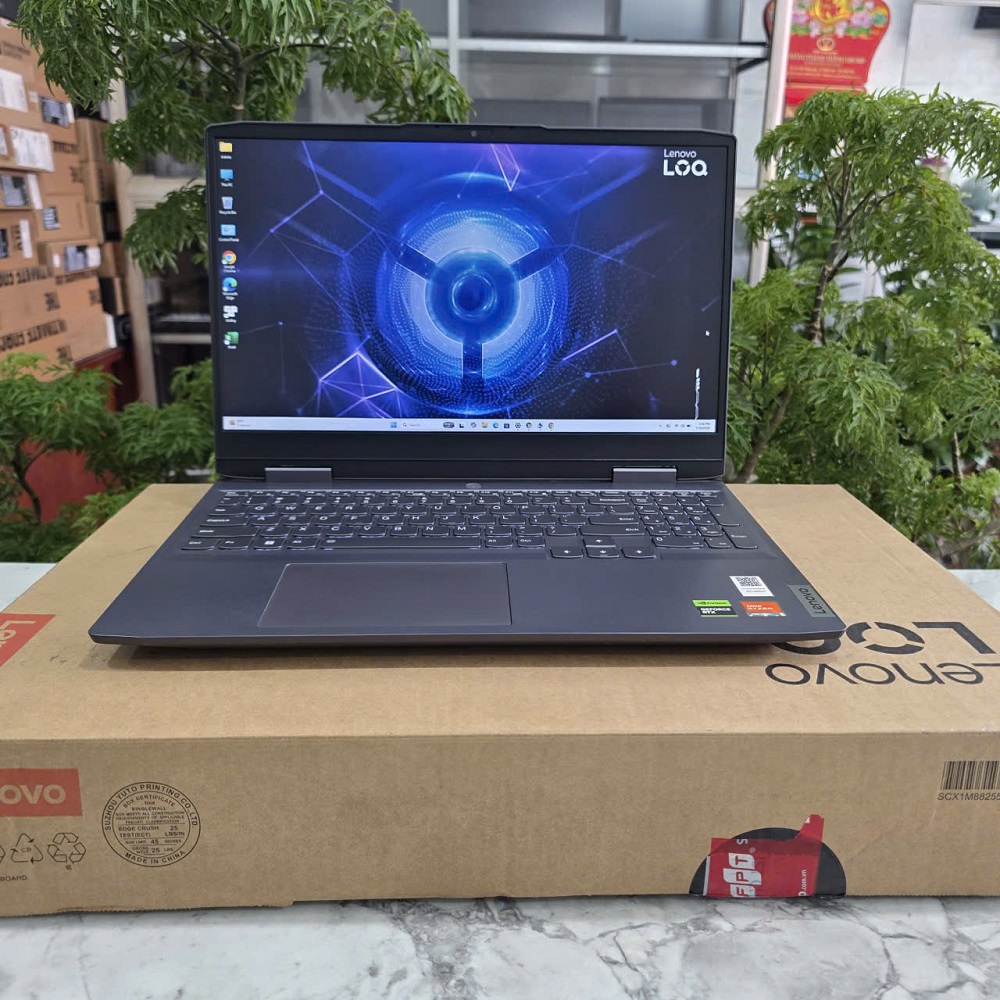Gaming - Đồ Họa LENOVO LOQ 15APH8 RYZEN 7-7840HS RAM 16GB SSD 512GB RTX 4050 6GB GDDR6 MÀN HÌNH : 15.6 Inch IPS FHD 144Hz 100% sRGB