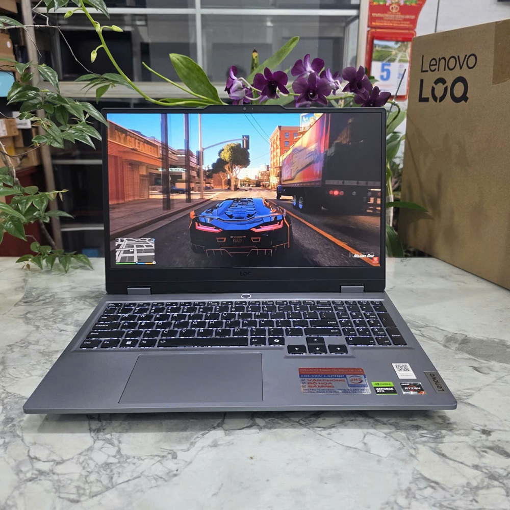 Gaming - Đồ Họa LENOVO LOQ 15ARP9 RYZEN 7-7435HS RAM 24GB SSD 512GB RTX 4060 Màn Hình 15.6 Inch IPS FHD 144Hz 100% sRGB