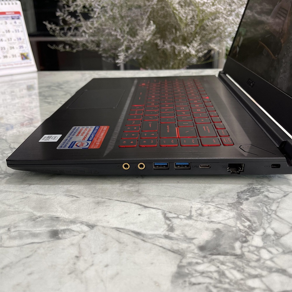 Gaming - Đồ Họa MSI GF63 Thin 10SC-255VN CORE I5-10300H RAM 16GB SSD 512GB GTX 1650 Max-Q 4GB MÀN HÌNH : 15.6 Inch 144Hz