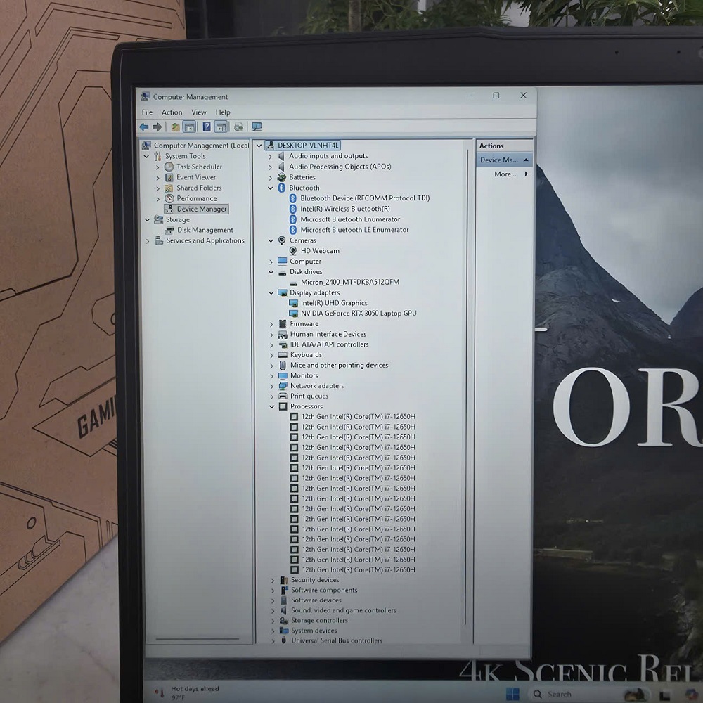Gaming - Đồ Họa MSI Thin GF63 12UC-887VN MÁY 99% CORE I7-12650H RAM 24GB SSD 512GB RTX 3050 4GB MÀN HÌNH : 15.6 Inch FHD 144Hz