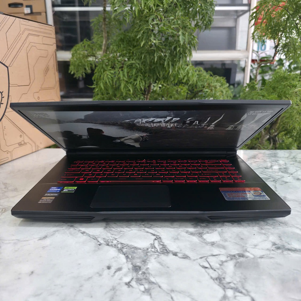 Gaming - Đồ Họa MSI Thin GF63 12UC-887VN MÁY 99% CORE I7-12650H RAM 24GB SSD 512GB RTX 3050 4GB MÀN HÌNH : 15.6 Inch FHD 144Hz