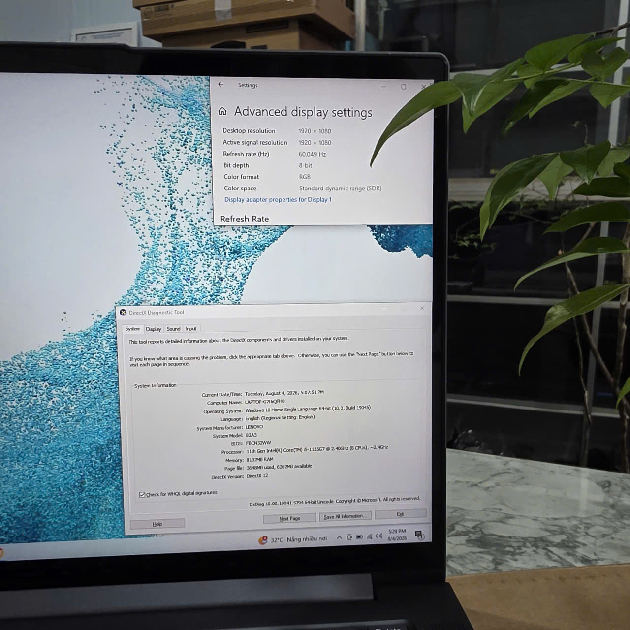 LENOVO YOGA SLIM 7 14ITL05 RAM 8GB SSD 512GB MÀN HÌNH : 14"FullHD IPS