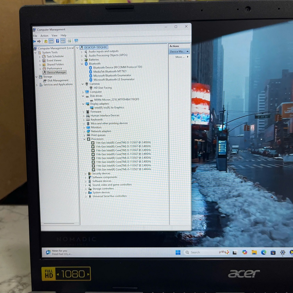 Acer Aspire 5 A514-54-511G CORE I5- 1135G7 RAM 8GB SSD 1.000 GB MÀN HÌNH : 14.0 Inch FHD IPS 