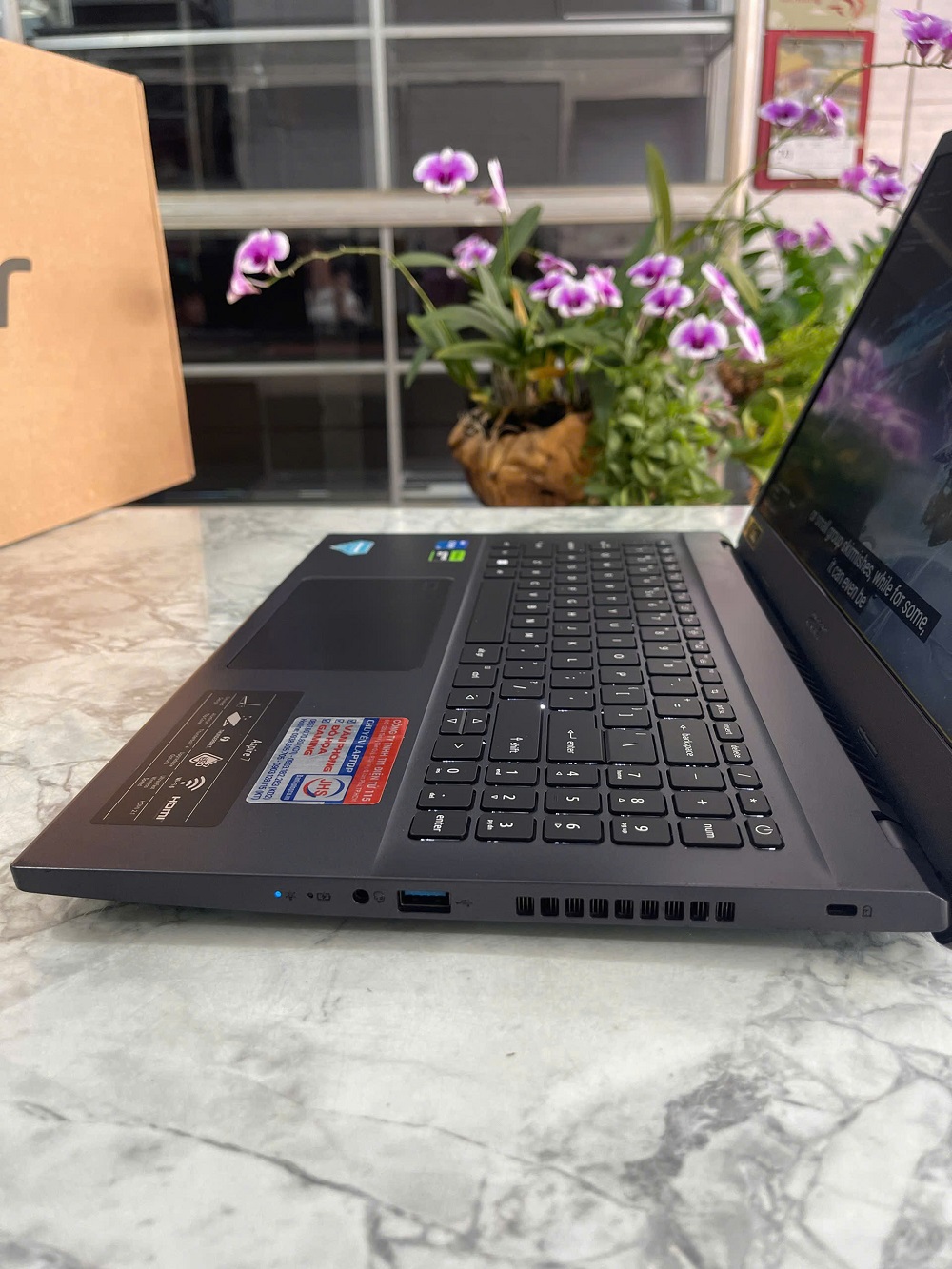  ACER Aspire 7 A715-76G-55T6 CORE I5-12450H SSD 512GB RAM 16GB RTX 2050 MÀN HÌNH : 15.6'' 144Hz