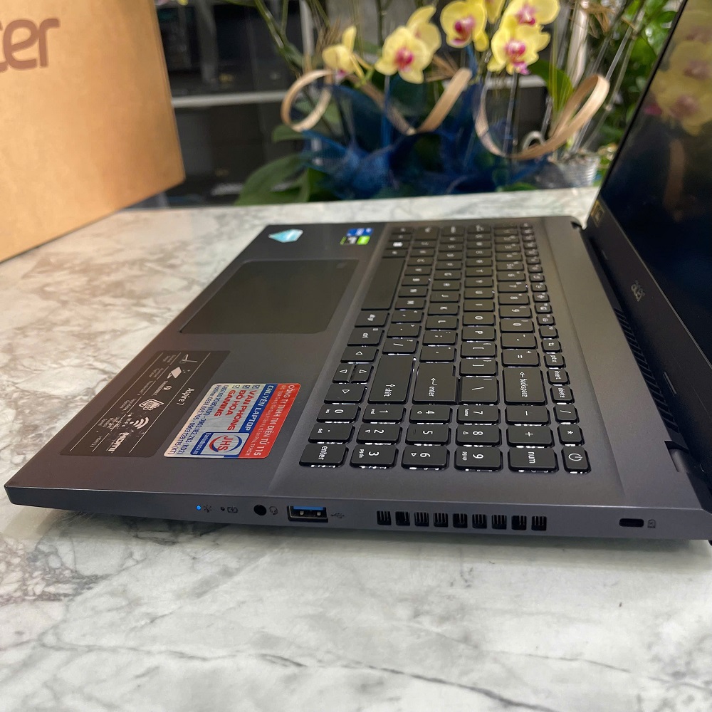 Acer Aspire 7 A715-76G CORE I5-12450H RAM 8GB SSD 512GB  GTX 1650 4GB MÀN HÌNH 15.6'' IPS Fhd 144.Hz