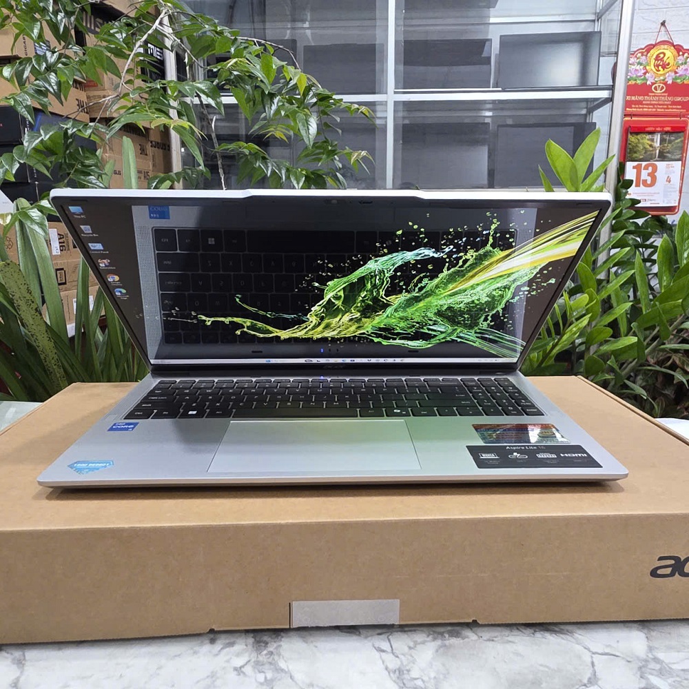 ACER Aspire Lite 16 Gen 2 AL16-52P-572A CORE I5- 1334U SSD 512GB RAM 16GB MÀN HÌNH : 16 inch FHD + 60Hz 