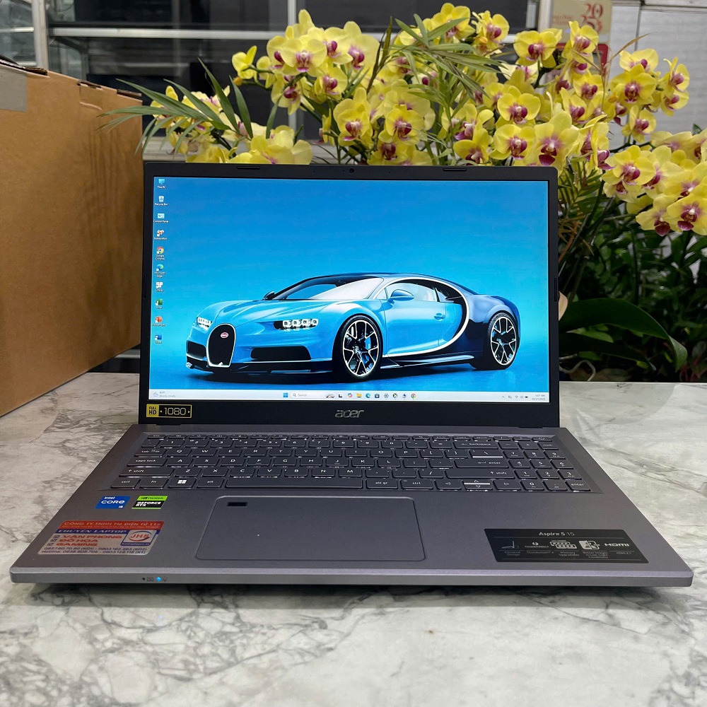 Acer Gaming Aspire 5 A515-58GM Máy LikeNew CORE I5-13420H  RAM 16GB SSD 512GB RTX 2050 4GB MÀN HÌNH : 15.6 Inch Fhd IPS 