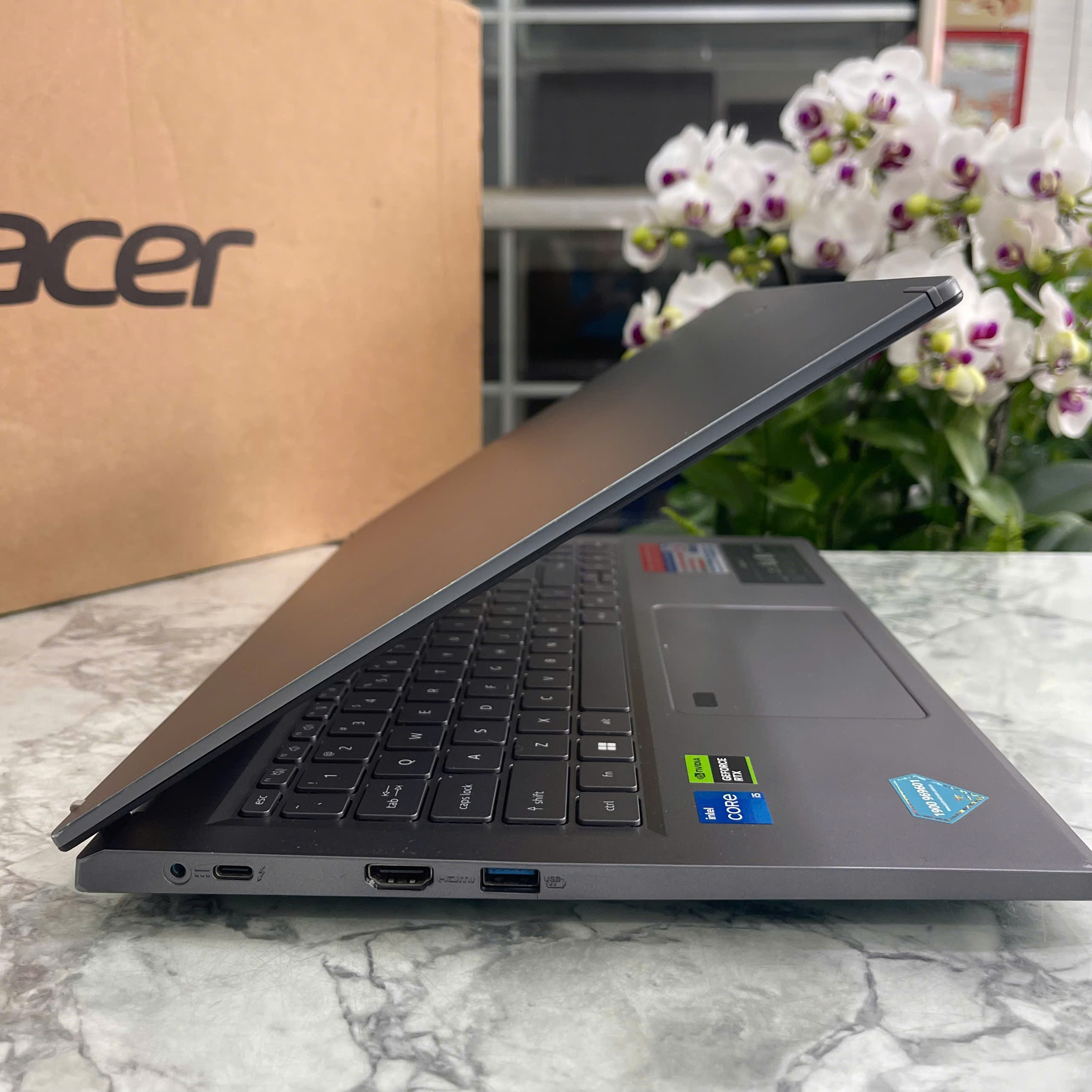 Acer Gaming Aspire 5 A515-58GM Máy LikeNew Core I5-13420H  RAM 16GB SSD 512GB Card RTX 2050 4GB Màn Hình 15.6Inch Fhd IPS 