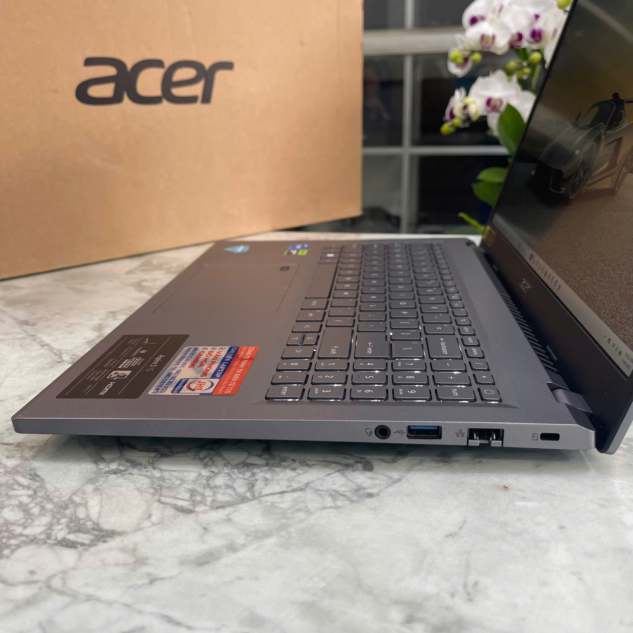 Acer Gaming Aspire 5 A515-58GM Máy LikeNew Core I5-13420H  RAM 16GB SSD 512GB Card RTX 2050 4GB Màn Hình 15.6Inch Fhd IPS 