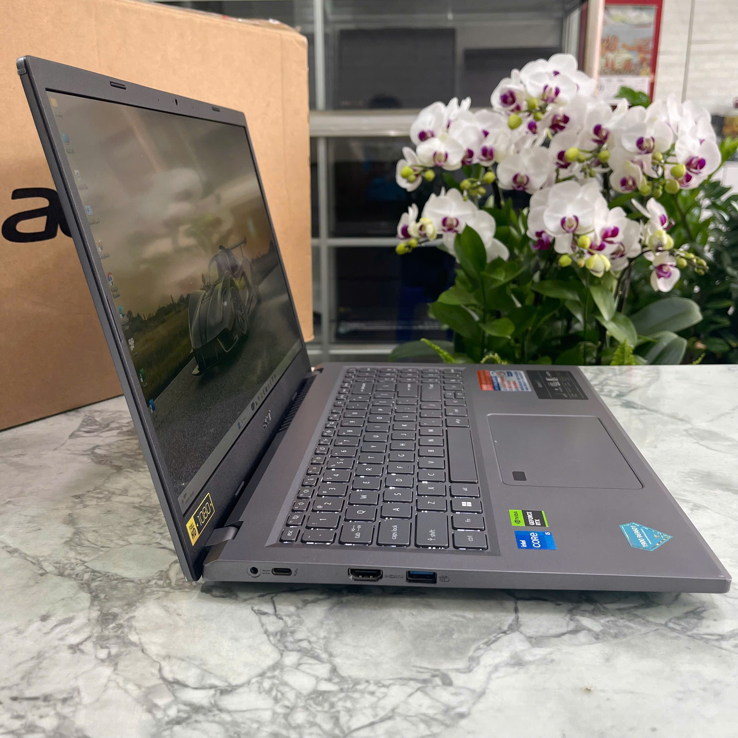 Acer Gaming Aspire 5 A515-58GM Máy LikeNew Core I5-13420H  RAM 16GB SSD 512GB Card RTX 2050 4GB Màn Hình 15.6Inch Fhd IPS 