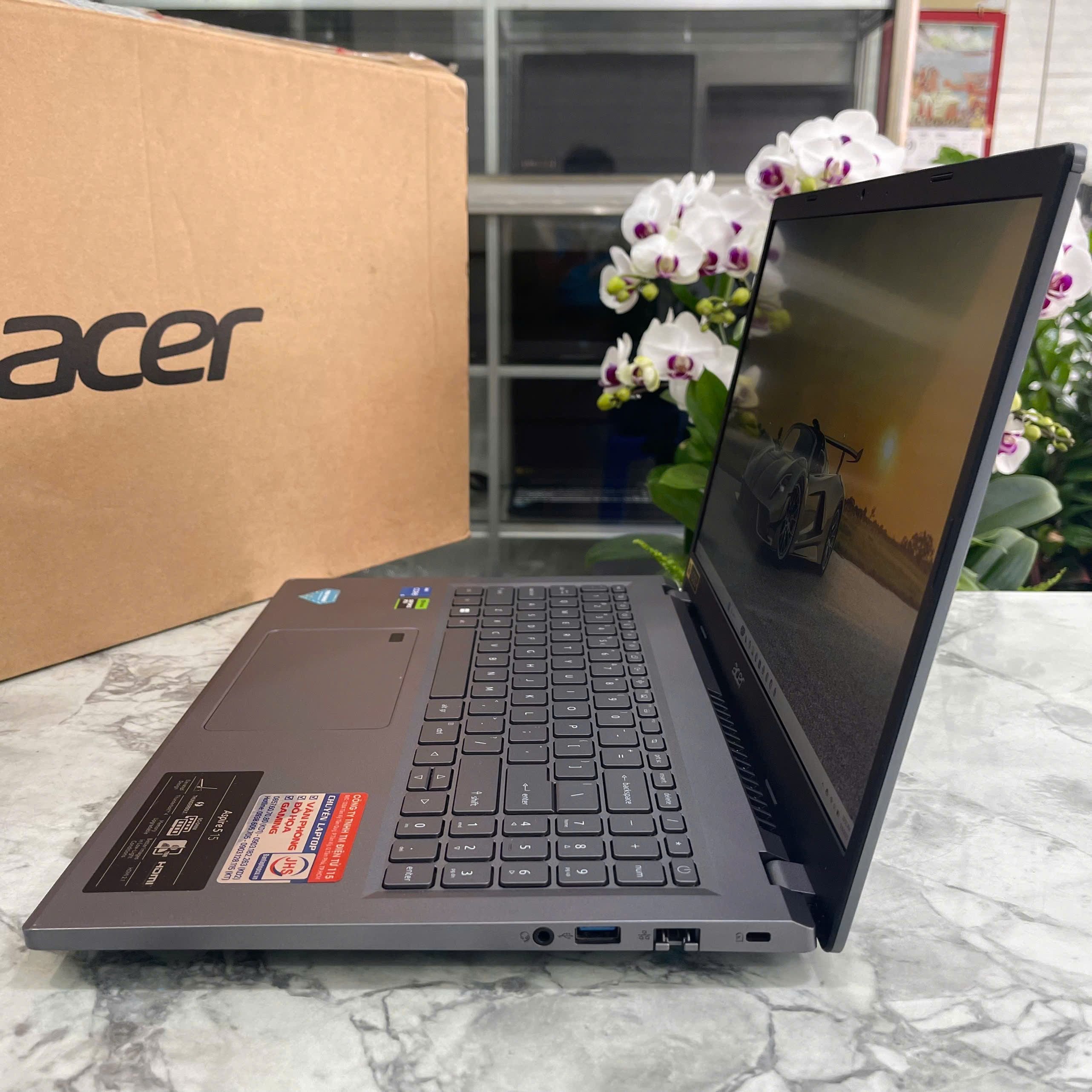 Acer Gaming Aspire 5 A515-58GM Máy LikeNew Core I5-13420H  RAM 16GB SSD 512GB Card RTX 2050 4GB Màn Hình 15.6Inch Fhd IPS 