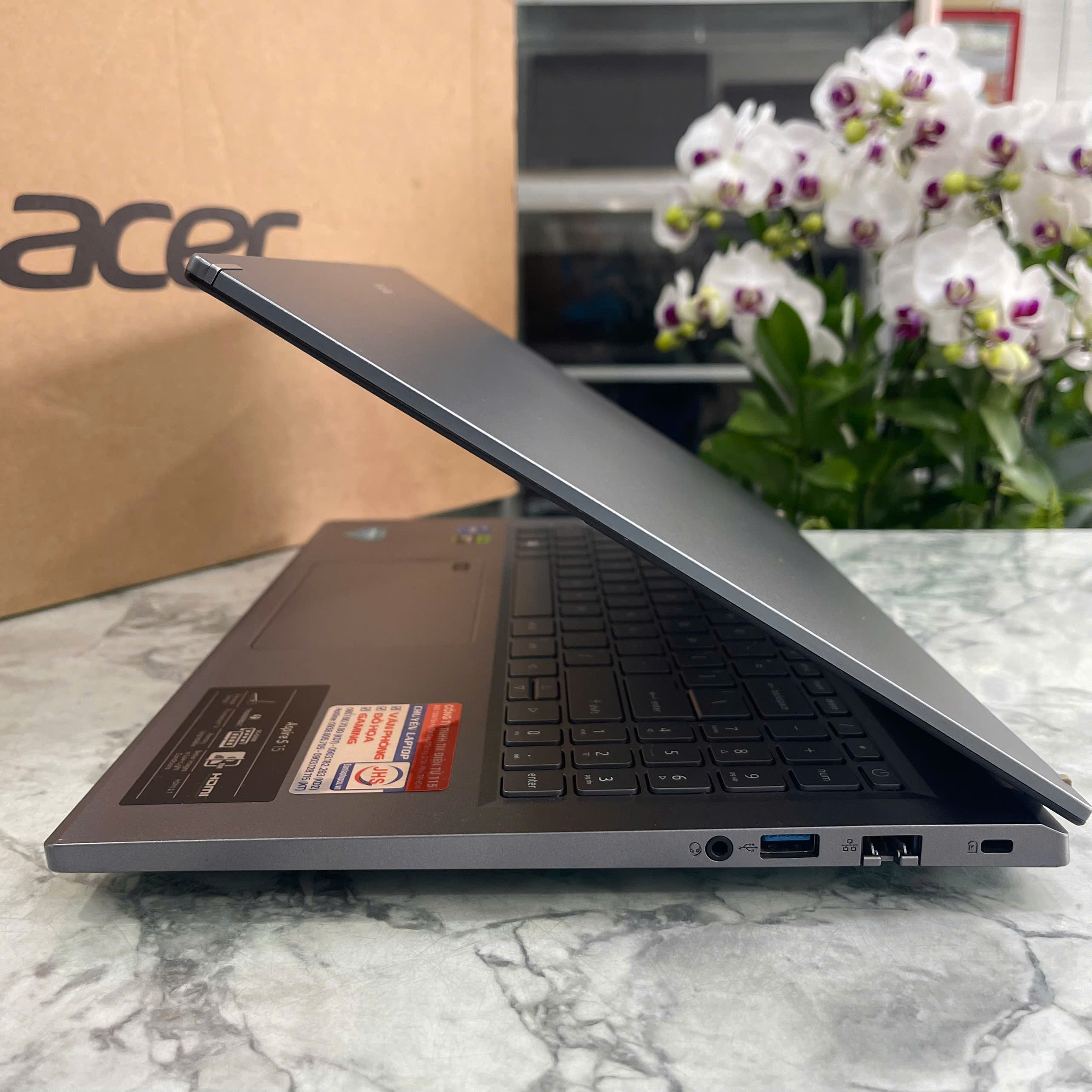 Acer Gaming Aspire 5 A515-58GM Máy LikeNew Core I5-13420H  RAM 16GB SSD 512GB Card RTX 2050 4GB Màn Hình 15.6Inch Fhd IPS 
