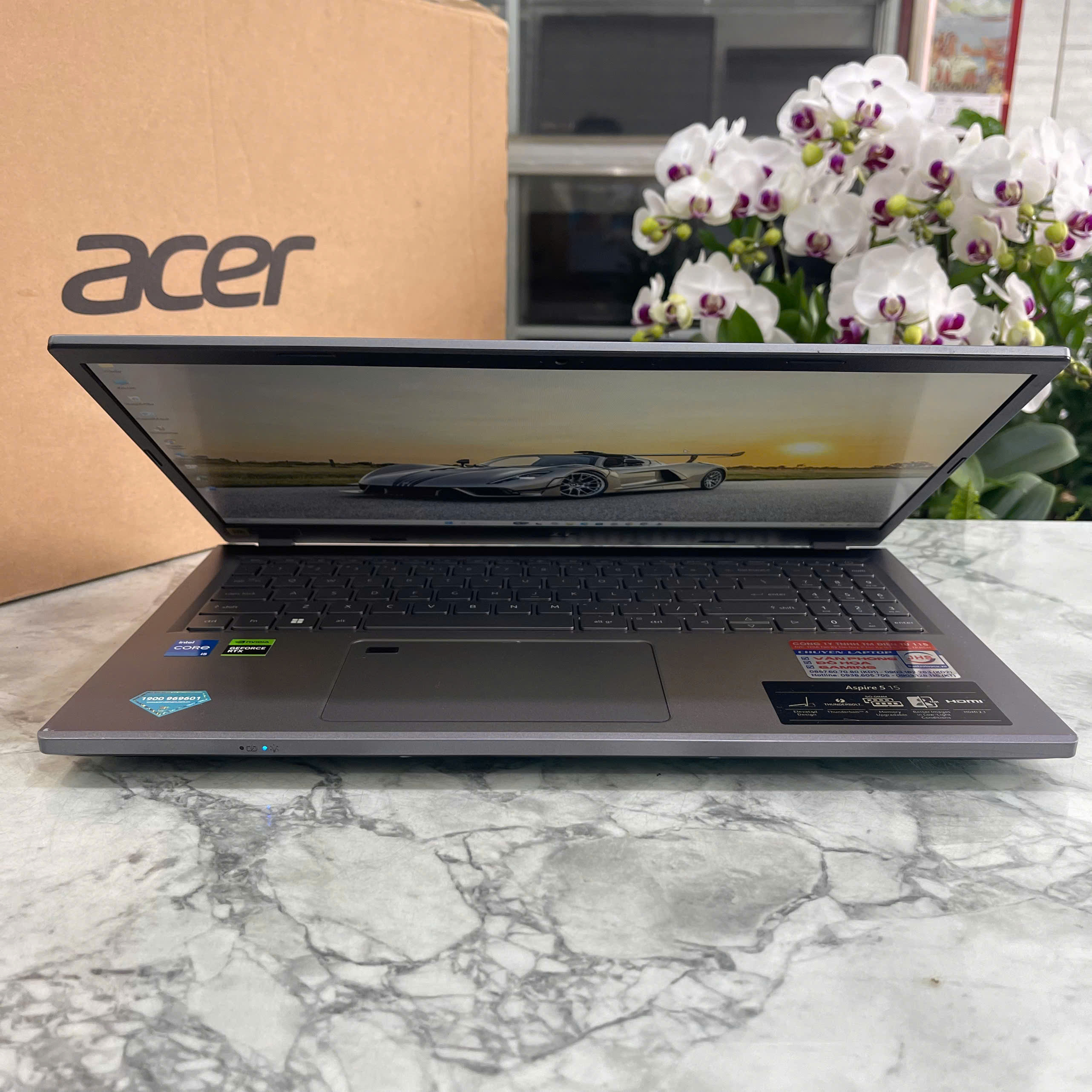 Acer Gaming Aspire 5 A515-58GM Máy LikeNew Core I5-13420H  RAM 16GB SSD 512GB Card RTX 2050 4GB Màn Hình 15.6Inch Fhd IPS 