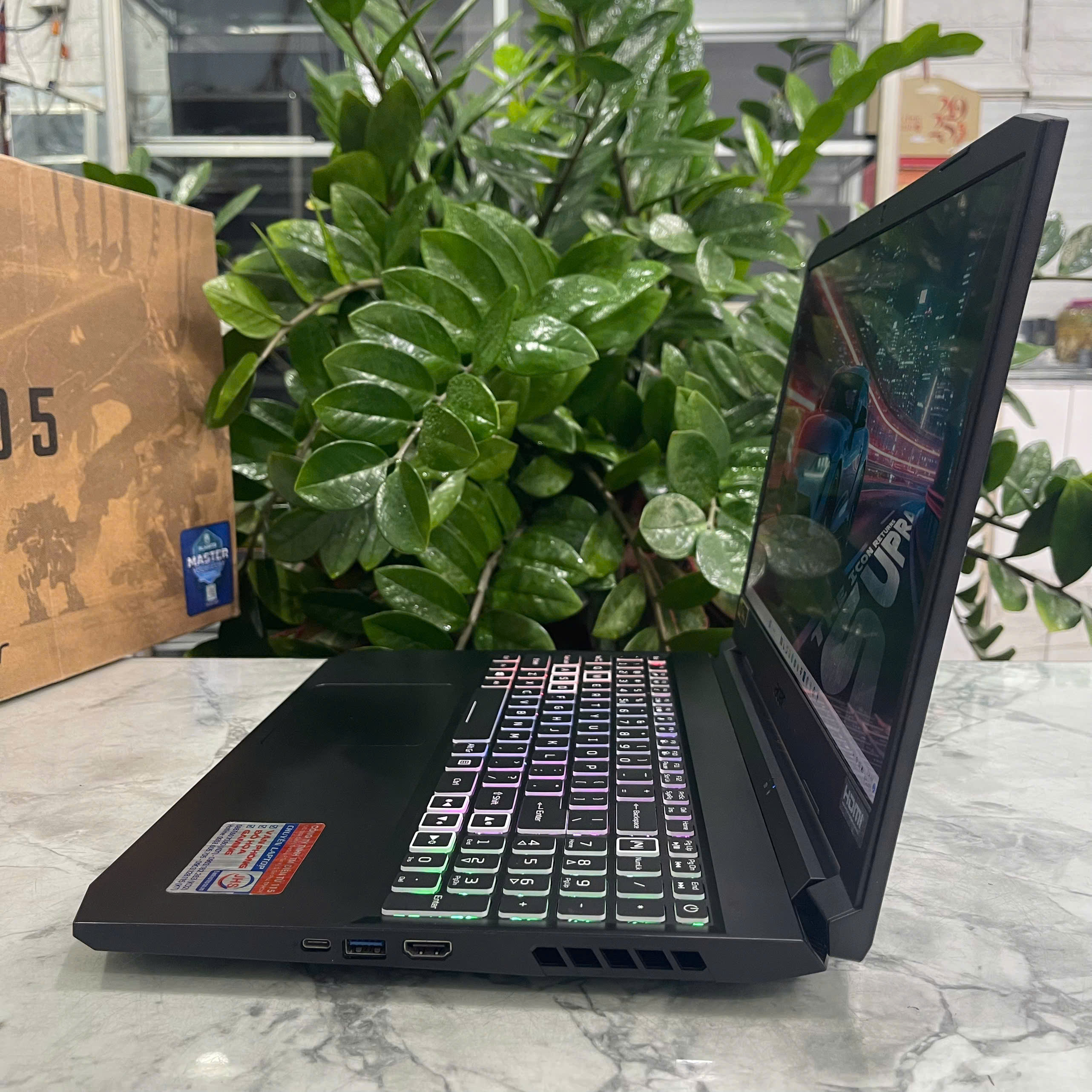 Acer Nitro 5 AN515-45-R2X0 (Máy LikeNew) Ryzen 7-5800H Ram 16GB Ssd 1.000GB RTX 3080 8GB Màn Hình 15.6Inch IPS, 144 Hz