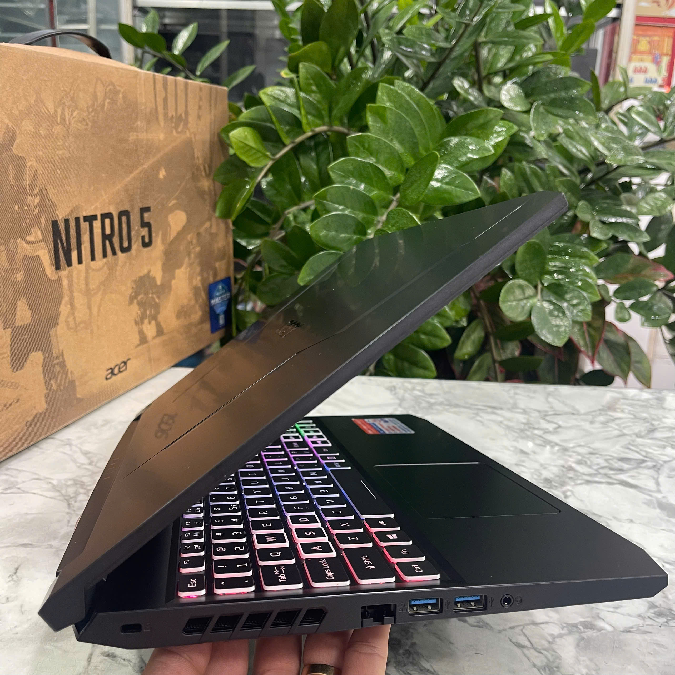Acer Nitro 5 AN515-45-R2X0 (Máy LikeNew) Ryzen 7-5800H Ram 16GB Ssd 1.000GB RTX 3080 8GB Màn Hình 15.6Inch IPS, 144 Hz