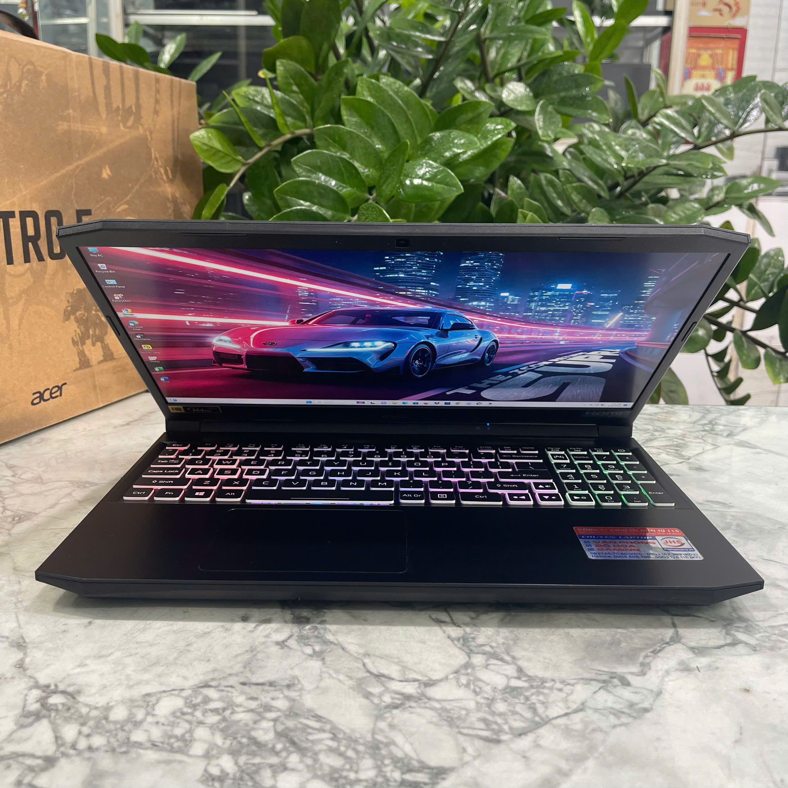 Acer Nitro 5 AN515-45-R2X0 (Máy LikeNew) Ryzen 7-5800H Ram 16GB Ssd 1.000GB RTX 3080 8GB Màn Hình 15.6Inch IPS, 144 Hz