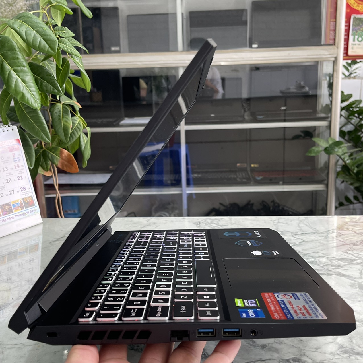  Acer Nitro 5 AN515-57-727J Core I7-11800H Ram 16gb Ssd 512gb RTX 3050 Ti  4GB Màn Hình 15.6″ FHD IPS 144Hz.