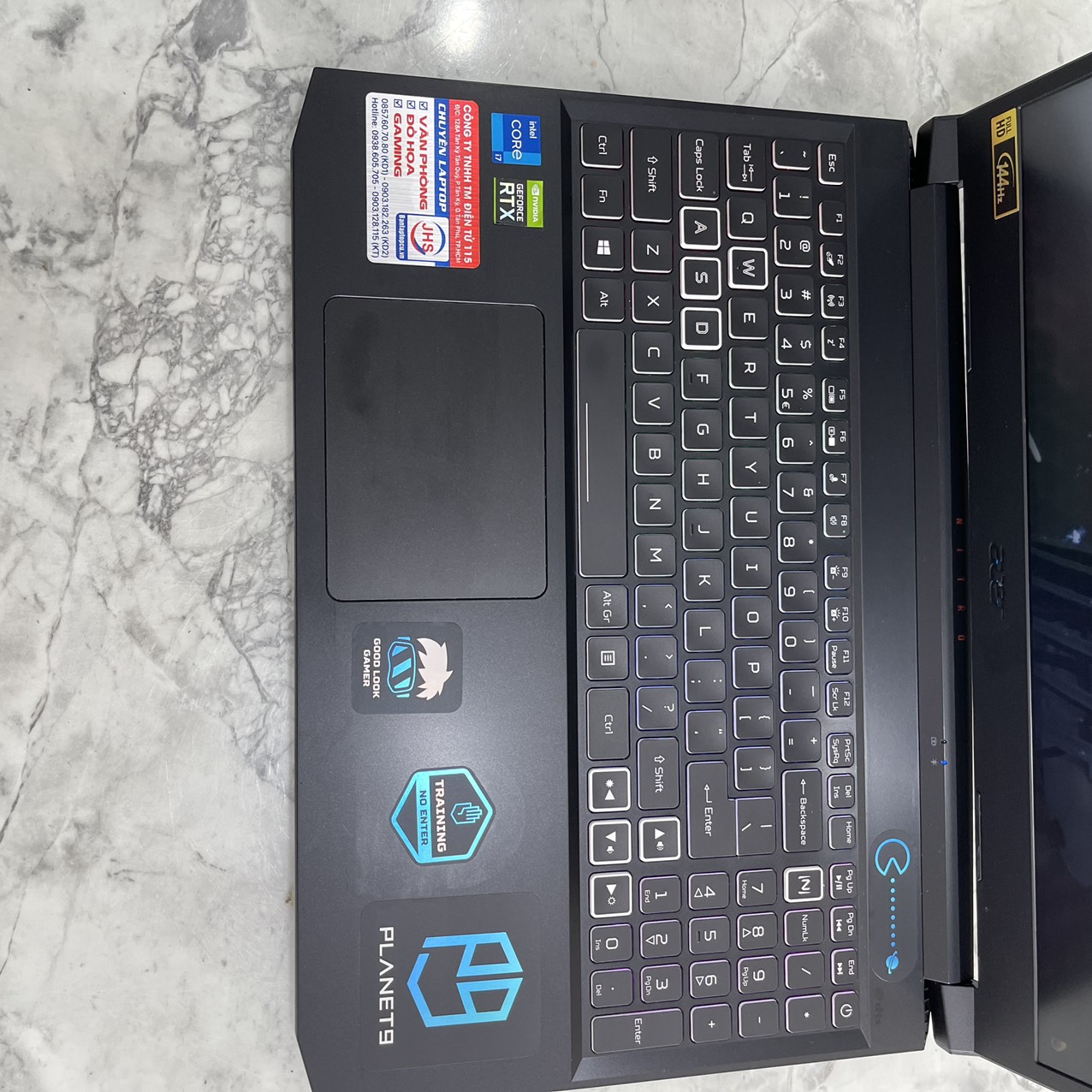  Acer Nitro 5 AN515-57-727J Core I7-11800H Ram 16gb Ssd 512gb RTX 3050 Ti  4GB Màn Hình 15.6″ FHD IPS 144Hz.